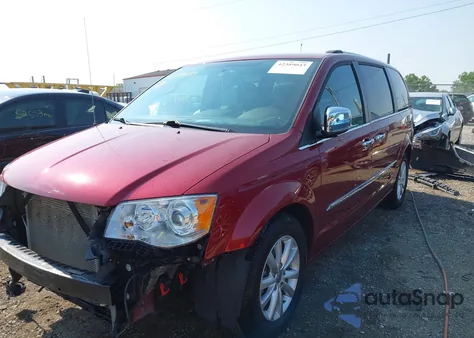 2016 Chrysler Town & Country Limited Platinum z USA, uszkodzony, nr VIN 2C4RC1GG2GR127825